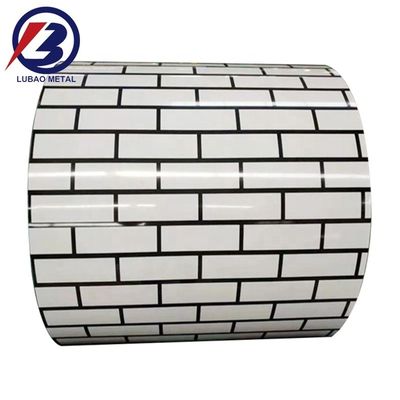 Structure revêtement en zinc 20-275g/m2 PPGI couleur prépeint acier galvanisé RAL couleur revêtue bobine d'acier pour couper des feuilles