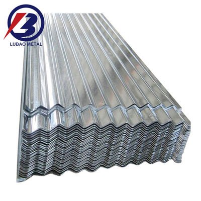 Tolérance ± 1% revêtue galvanisée Z275 ASTM Standard GI en acier ondulé