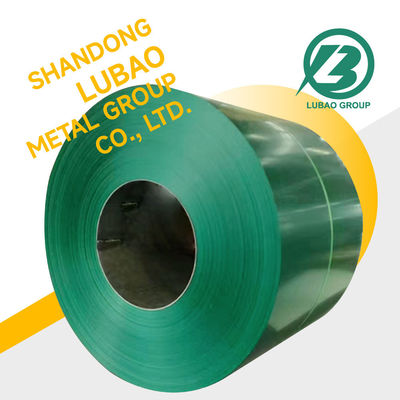 Package standard Coil en acier zinc métallique revêtu de couleur ondulée pour la tôle de toiture RAL 5000 Violet bleu épaisseur de 1,0-2,0 mm
