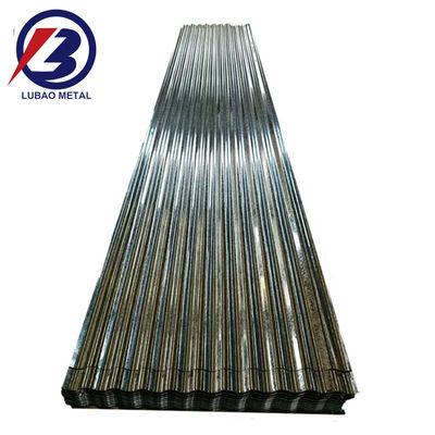 Tolérance ± 1% revêtue galvanisée Z275 ASTM Standard GI en acier ondulé