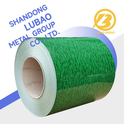 Package standard Coil en acier zinc métallique revêtu de couleur ondulée pour la tôle de toiture RAL 5000 Violet bleu épaisseur de 1,0-2,0 mm