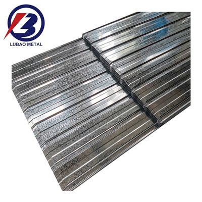TS350GD/TS550GD Grade couverture ondulée 0,7 mm d'épaisseur de zinc d'aluminium avec grand spangle galvanisé et conception personnalisée