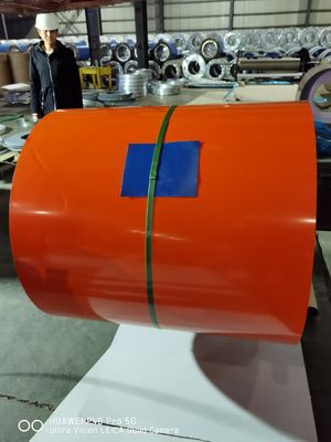 Coil d'acier PPGI/PPGL compétitif Q23B DX51D Coil d'acier galvanisé prépeint pour une largeur de 1000-1250 mm et une longueur personnalisée