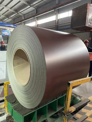 Coil d'acier PPGI/PPGL compétitif Q23B DX51D Coil d'acier galvanisé prépeint pour une largeur de 1000-1250 mm et une longueur personnalisée