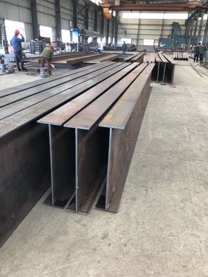 Tailles d'acier à canal de carbone personnalisées d'un service de découpe de poutres H soudées Spécification technique de taille standard ASTM Q235B