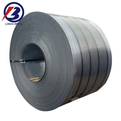 Strips/ bobines d'acier au carbone laminé à chaud à l'état complet; bobine d'acier recuit noir brillant/CRC de Shandong pour plaque de haute résistance