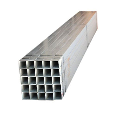 Tubes carrées ASTM acier galvanisé industrie chinoise 10x10 tuyau creux laminé à chaud section de pliage en fer forme carré