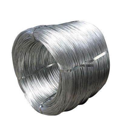 Fil d'acier galvanisé trempé à chaud à haute résistance à la traction et diamètre 0,3 mm