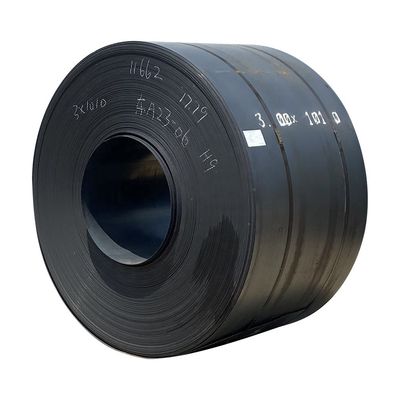 L'acier au carbone laminé à chaud à l'aide de bandes/enroulements de type SS400 à dureté totale Q195 Q235 Q345 bobines d'acier de qualité supérieure avec une largeur standard ASTM 600-2000 mm