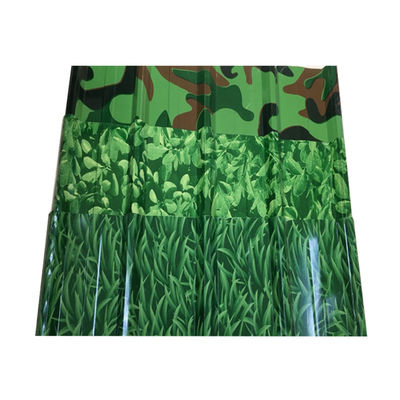 Couleur PPGI feuille de toiture Service de traitement de soudage Durable imperméable à l'eau Full Hard Santé environnementale Variété