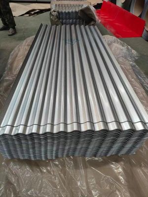 Couverture en tôle galvanisée en acier ondulé pour la construction de qualité DX51D-DC01