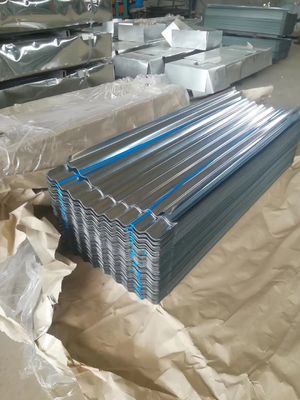 BS Standard GI tôle d'acier métallique ondulé pour la compétitivité dans les matériaux de construction métalliques