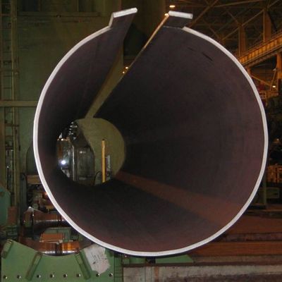 Pipe en acier soudé au carbone de type SSAW avec et ASTM/AISI/SGCC/CGCC/TDC51DZM