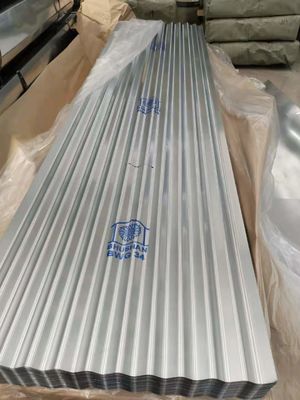 Tape de toiture galvanisée Spangle régulière SGCC SPCC SECC 0,12 mm 0,35 mm Épaisseur 0,1 mm 1 mm Épaisseur GI Tape ondulée pour toiture