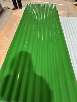 Service de traitement de coupe Tête SGCC PPGI tôle de toiture couleur recouverte tôle d'acier galvanisé prépeint pour la construction