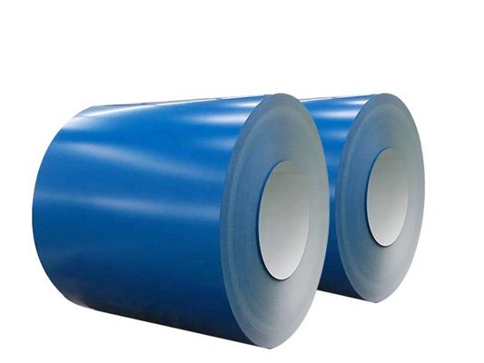 Produits en acier laminés à froid, revêtus galvanisés, peints, PPGI