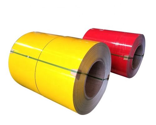 Produits en acier laminés à froid, revêtus galvanisés, peints, PPGI