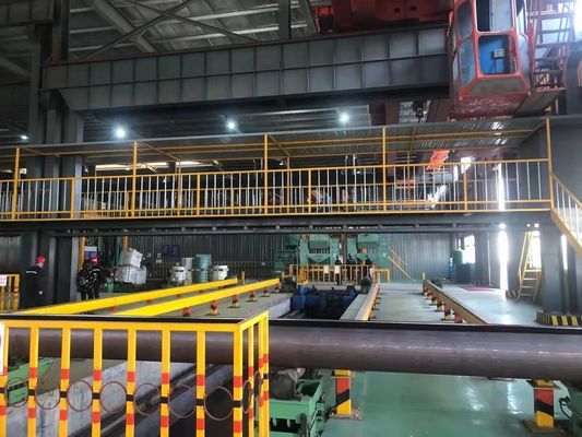 Certificat CE Service de soudage à haute résistance en spirale laminée à chaud soudé en acier au carbone