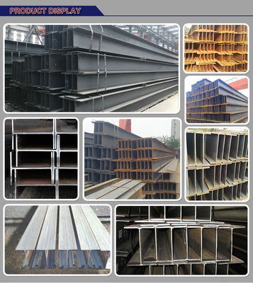 Propriété W6X15 W8X15 W8X10 Structure galvanisée à chaud Faisceaux H 200x100x5.5x8 A36 A572 Grade 50 Técnique de soudage Vendre soudé