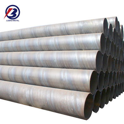 Échantillon fourni ASTM Q235B tuyau en acier au carbone soudé en spirale pour boîtier de puits d'eau non huilé Échantillons fournis huilés ou non