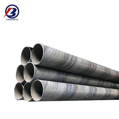 Échantillon fourni ASTM Q235B tuyau en acier au carbone soudé en spirale pour boîtier de puits d'eau non huilé Échantillons fournis huilés ou non