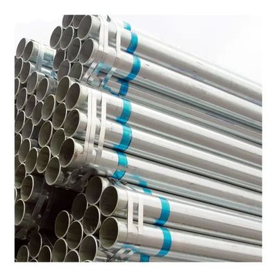 OEM ODM Taille personnalisée ERW ASTM alliage ronde tubes galvanisés à chaud tubes en acier facturation par poids réel non huilé
