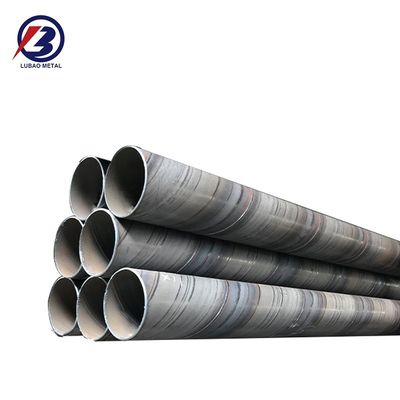 Pipe d'engrais chimique ASTM Q235B Pipe/tube en acier au carbone soudé en spirale pour puits d'eau