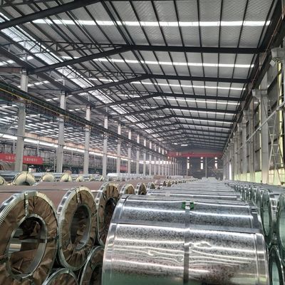 Coil Roll Direct Sell SGCC DX51D Zinc revêtu 20-275 g/m2 Épaisseur 0,12-4 mm Acier galvanisé avec revêtement Z20-Z275