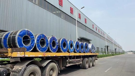 Fourniture directe de bobines d'acier galvanisé revêtues de zinc à pleine dureté et compétitives