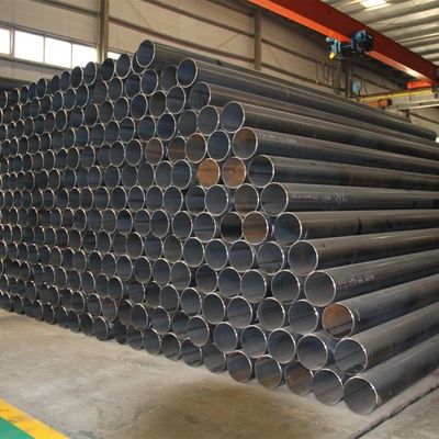 ASTM A106 A53 API 5L 4130 de qualité RONDE section en forme de tuyau en acier inoxydable pour gaz et matériaux de construction