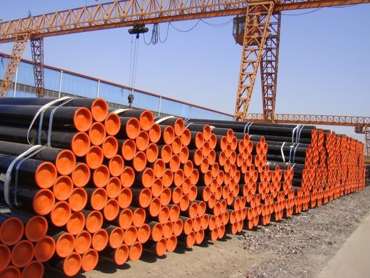 ASTM A106 A53 API 5L 4130 de qualité RONDE section en forme de tuyau en acier inoxydable pour gaz et matériaux de construction