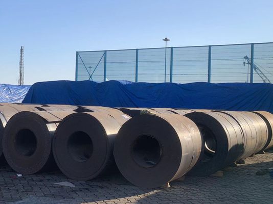 Coils/plaques/bandes en acier à faible teneur en carbone laminés à chaud Q345 Q195 d'une épaisseur de 3-200 mm et service de traitement par perçage