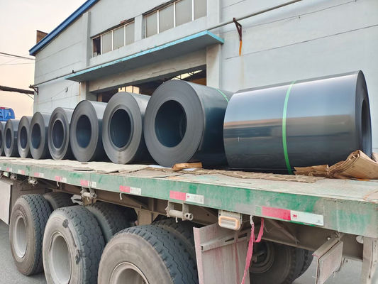 Coils/plaques/bandes en acier à faible teneur en carbone laminés à chaud Q345 Q195 d'une épaisseur de 3-200 mm et service de traitement par perçage