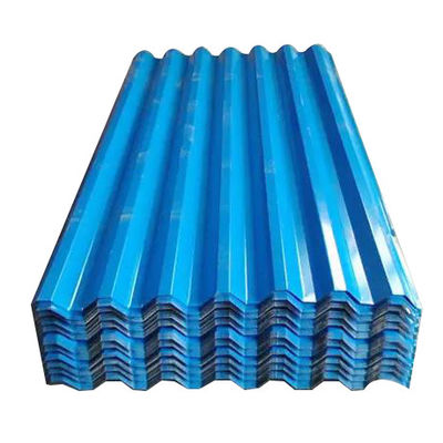 PPGI ASTM Prepeint couleur revêtue plaque de toiture en acier galvanisé plaque de toiture ondulée Plaque plate laminée à froid laminée à chaud Grad