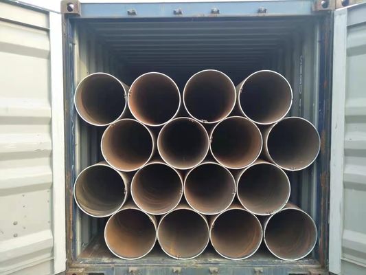Q235A/Q235B/0Cr13/1Cr17 Pipe en acier soudé à couture droite avec et facturation par poids réel de professionnel
