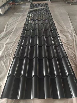 665-1100mm Largeur Prepeint Galvanisé PPGI/PPGL tôle de toiture en acier ondulé pour des solutions de toiture extérieures durables