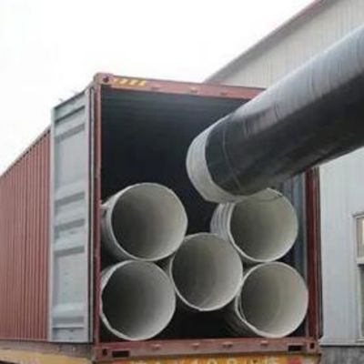 Q235A/Q235B/0Cr13/Q345/X42/X46 Tubes en acier au carbone de grand diamètre soudés à couture droite avec technique ERW