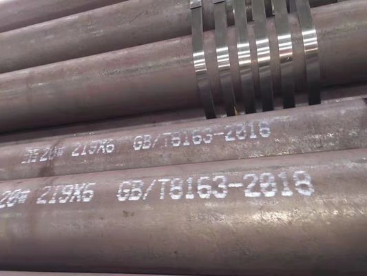 Q235A/Q235B/0Cr13/Q345/X42/X46 Tubes en acier au carbone de grand diamètre soudés à couture droite avec technique ERW