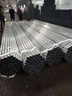 Pipe en acier galvanisé non allié pour serre Construction Service de soudage GI Pipe zinc 80g 6/12 mètres Longueur standard