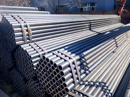 Zinc 80g 6/12 mètres tubes en acier galvanisé pour serre cadre 30%TT avance 70% conditions de paiement du solde revêtement de zinc 80g