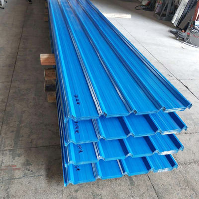 Z180 DX51D DC51 SGCC tôle de toit galvanisée ondulée PPGI avec couleur Ral et tolérance ± 1%