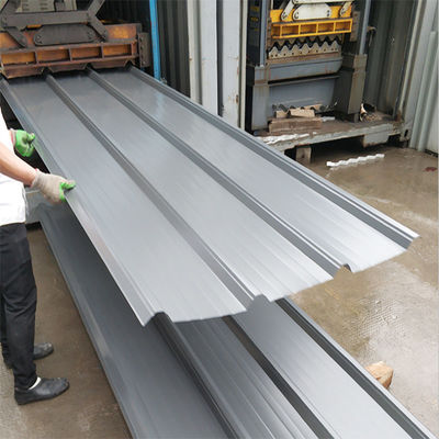 Z180 DX51D DC51 SGCC tôle de toit galvanisée ondulée PPGI avec couleur Ral et tolérance ± 1%
