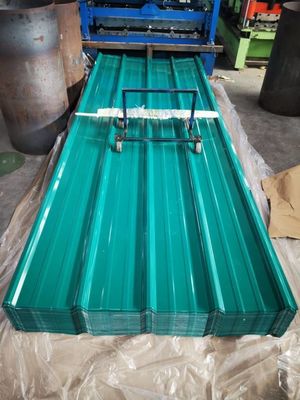 Grade d'acier ASTM Z20 Z25 0,15 mm 0,2 mm 0,4 mm PPGI bobine en feuille bleu rouge RAL galvanisé couleur revêtue carton ondulé