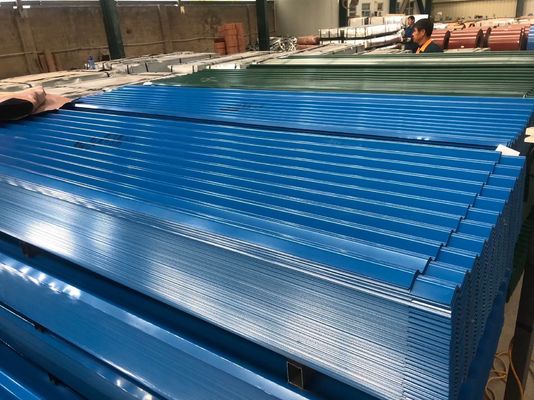 2001-3600mm Z10-Z29 Couche de couleur en acier galvanisé bobine pour la tôle de toit galvanisée ondulée PPGI tôle de toit DX51D SGCC