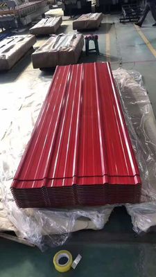 2001-3600mm Z10-Z29 Couche de couleur en acier galvanisé bobine pour la tôle de toit galvanisée ondulée PPGI tôle de toit DX51D SGCC