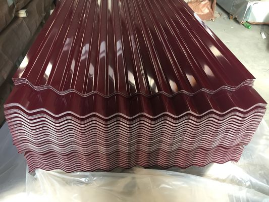 2001-3600mm Z10-Z29 Couche de couleur en acier galvanisé bobine pour la tôle de toit galvanisée ondulée PPGI tôle de toit DX51D SGCC