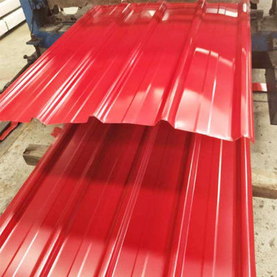 Service de décoiling offert pour Z20 Z30 Z60 Z275 20 Gauge PPGI Prepeint Galvanisé Galvanisé Galvanisé Plaque de toit couleur en acier revêtu