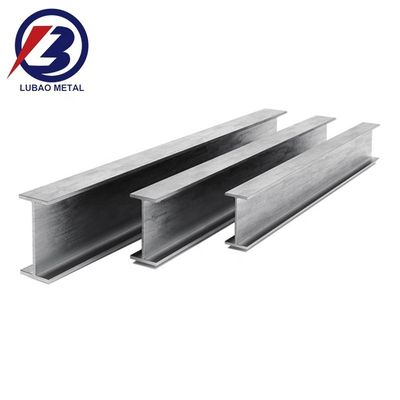 Q235/Q345/ST37-2/ST52/Q420/Q460/S235JR/S275JR/S355JR Faisceau H galvanisé à surface noire non alliée pour acier au carbone