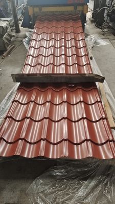 PPGI Panneaux de tôle galvanisés ondulés en fer zinc métallique pour la construction SGCC SPCC SECC DX51D