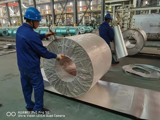 L'acier galvanisé à haute valeur galvanisée pour la fabrication de feuilles ondulées par des professionnels